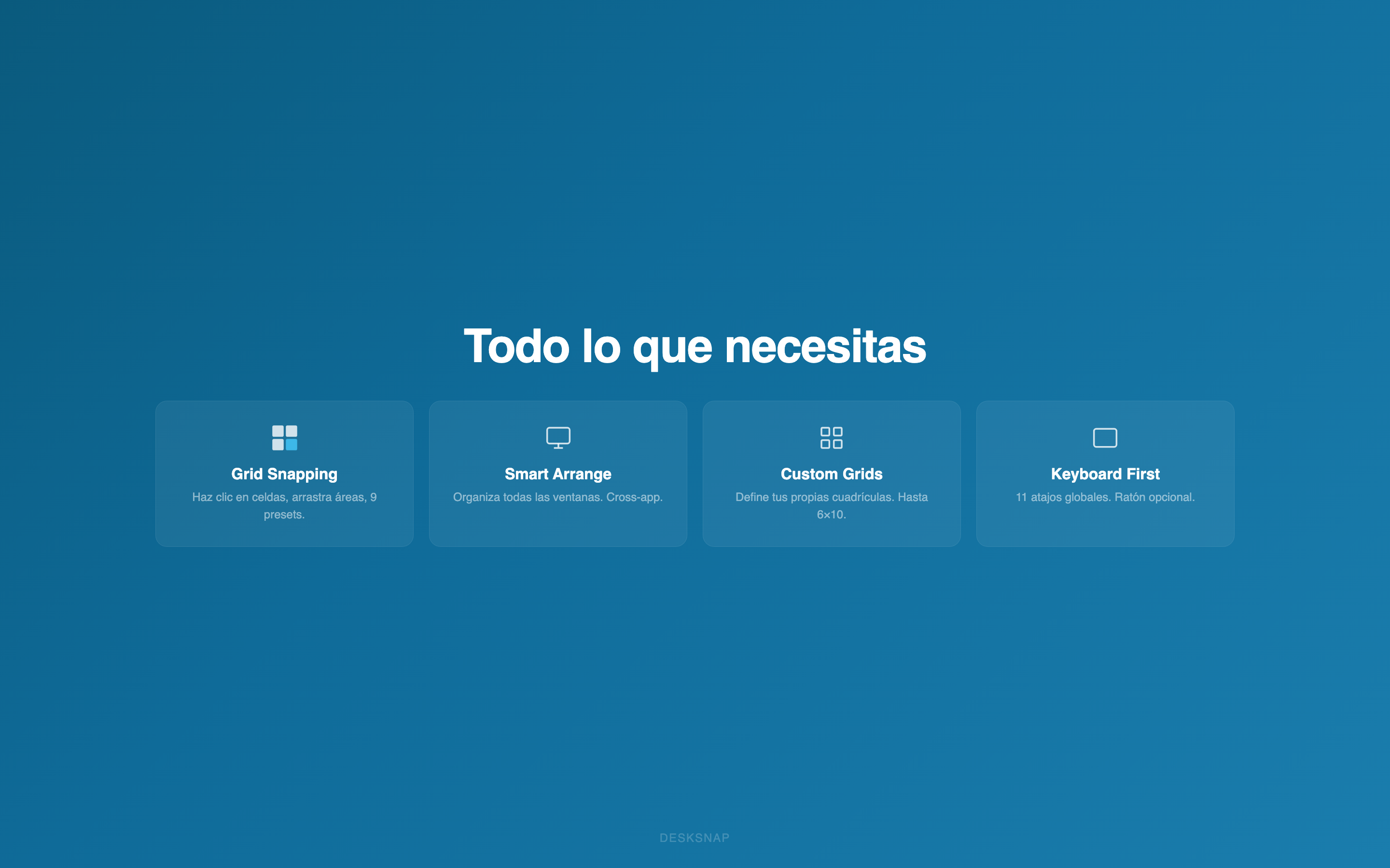 Todo lo que necesitas: Grid Snapping, Smart Arrange, rejillas personalizadas, teclado primero